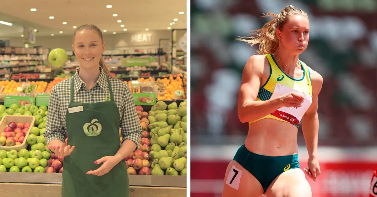 Esta atleta de 21 años no tenía a nadie que patrocinara su viaje a los Juegos Olímpicos, así que trabajó en un supermercado para financiarlo