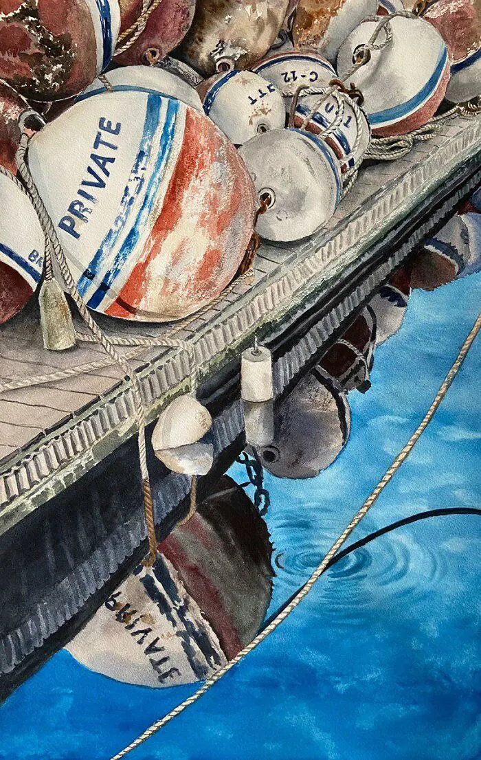 I Show The Beauty Of Martha’s Vineyard Island With My Watercolor Paintings (22 Pics)