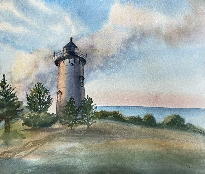 I Show The Beauty Of Martha’s Vineyard Island With My Watercolor Paintings (22 Pics)