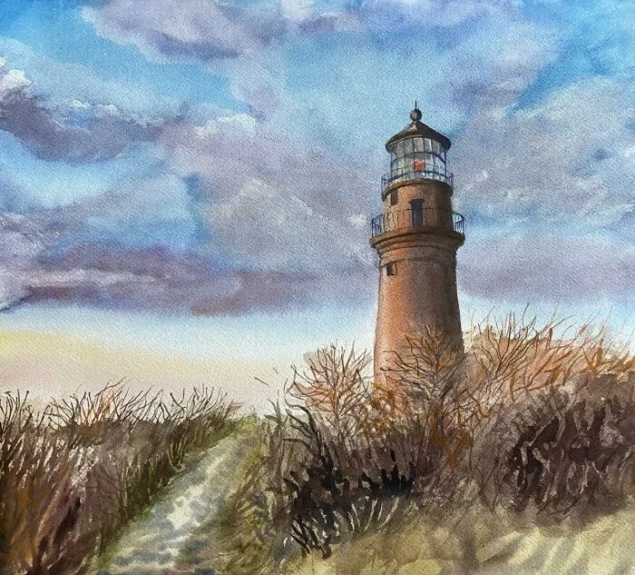 I Show The Beauty Of Martha’s Vineyard Island With My Watercolor Paintings (22 Pics)
