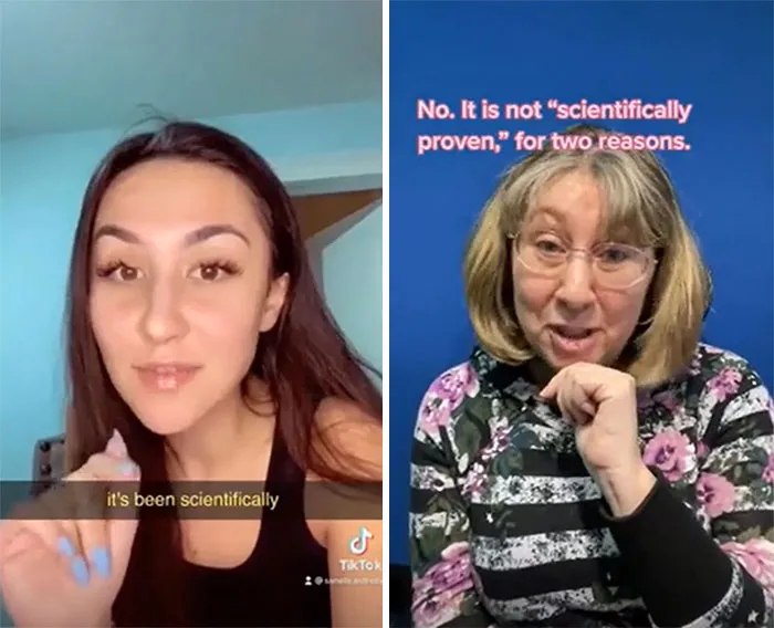 Psychology Professor Is Going Viral For Debunking TikTokers Sharing 'Facts' That Are Completely Made Up