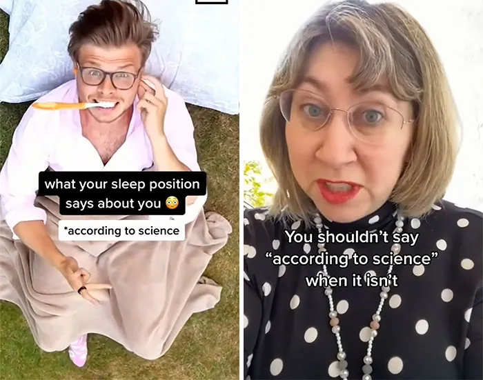 Psychology Professor Is Going Viral For Debunking TikTokers Sharing 'Facts' That Are Completely Made Up