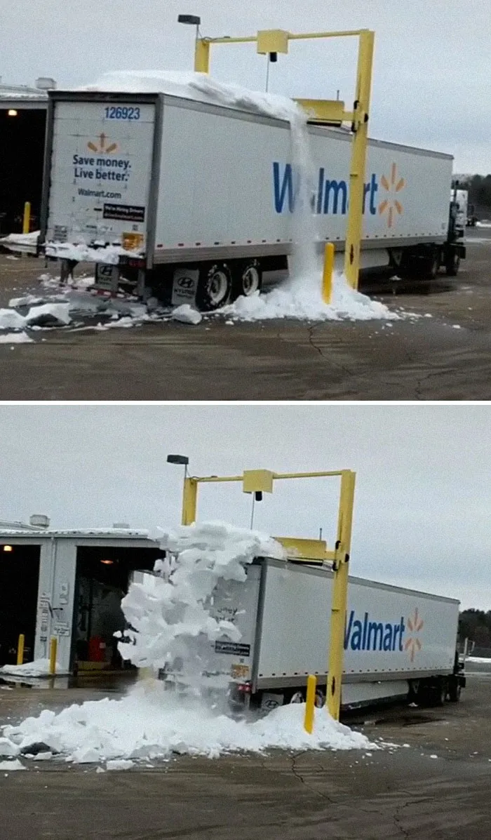 Snow Clearing Machine For Trucks!