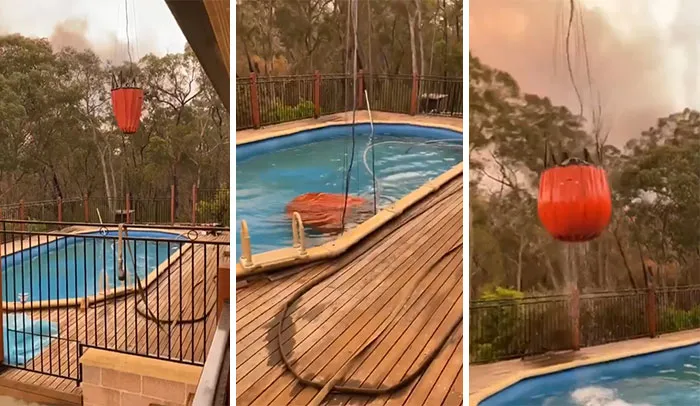 During The Australian Bushfires Any Water Source Can Be Used To Fight The Fires