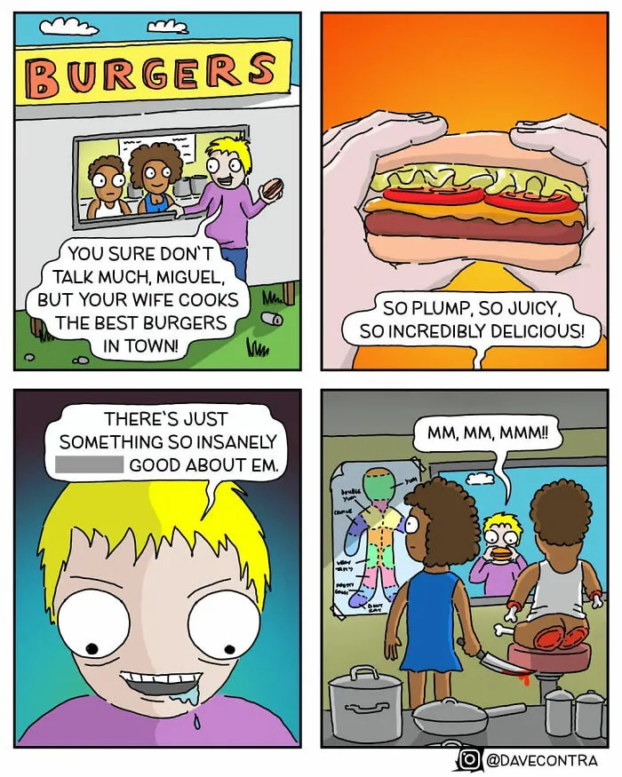 29 Comics With Unexpectedly Dark Twists By Dave Contra