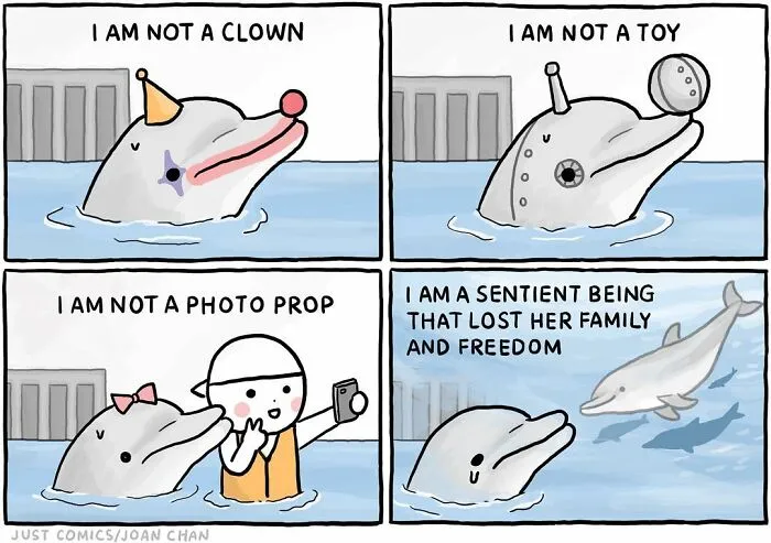 40 Heartbreaking Comics About Animal Abuse And Factory Farming By Joan Chan