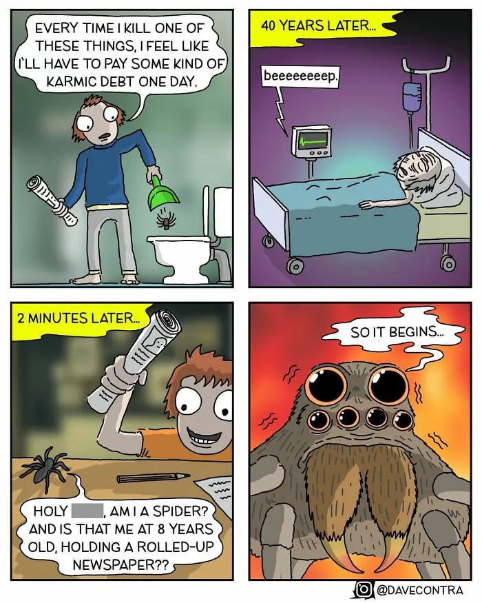 29 Comics With Unexpectedly Dark Twists By Dave Contra
