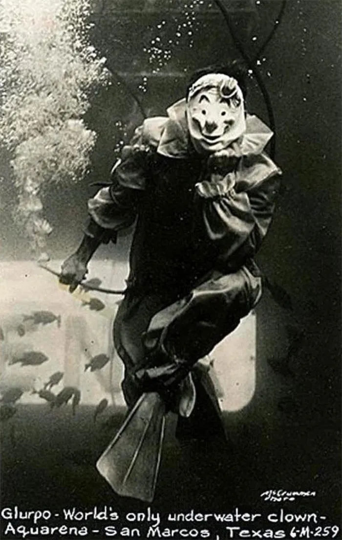 Glurpo, The World's Only Underwater Clown