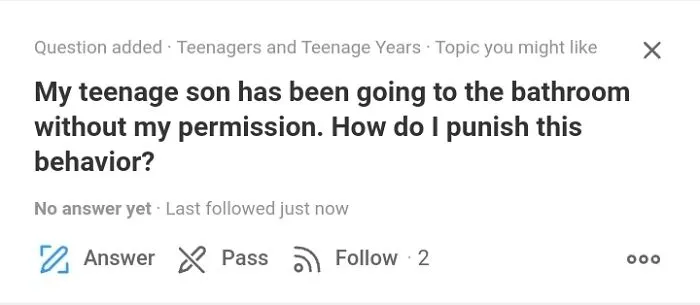Uhhh.. Don't?
