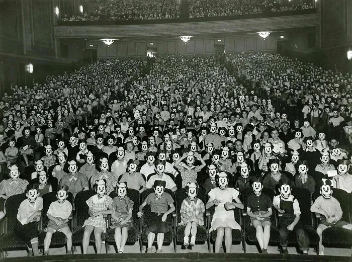 Meeting Of The Mickey Mouse Club In The 1930's
