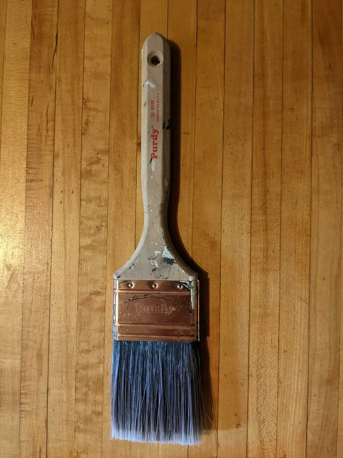 Any Love For Purdy Paint Brushes? Wash Them Out Well And They'll Last Decades. I've Had This One For 15 Years. It's Painted Three Apartments