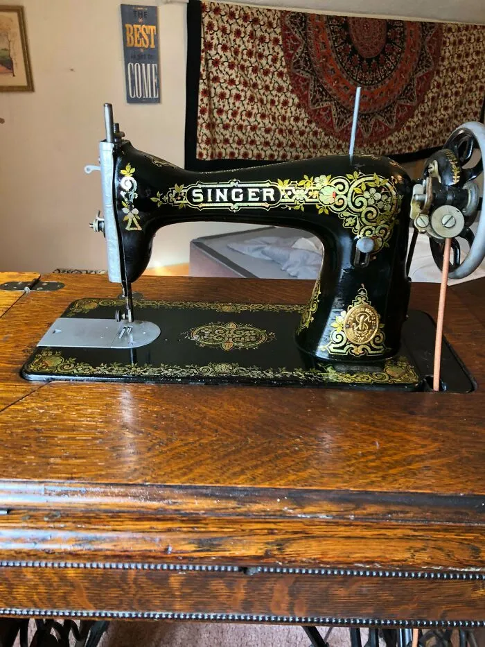 Buy It For Multiple Lives! 1916 Singer 66, My Main Sewing Machine
