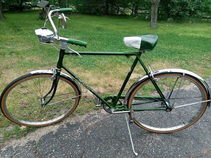 Just Got Done Detailing My Grandpa's 1971 Schwinn Racer! These Bikes Were Built For Life That's For Sure!