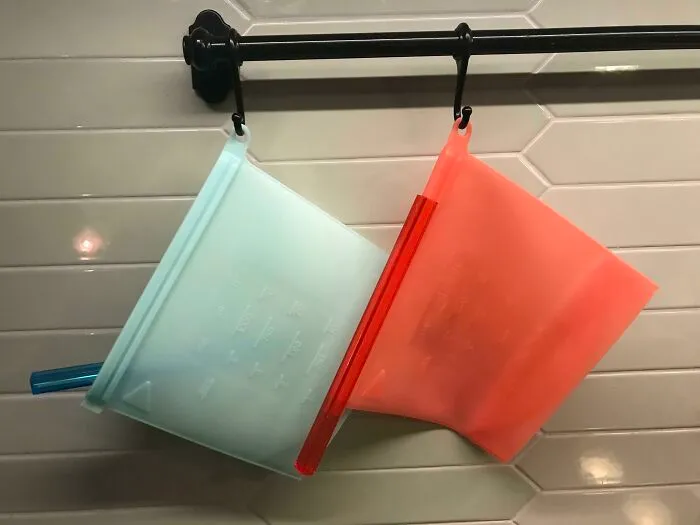 Bought A Set Of Silicone Resealable Bags 4 Years Ago And They’re Used Every Day And Still In Perfect Condition. Haven’t Thrown A Single Zip-Loc Away In All That Time!