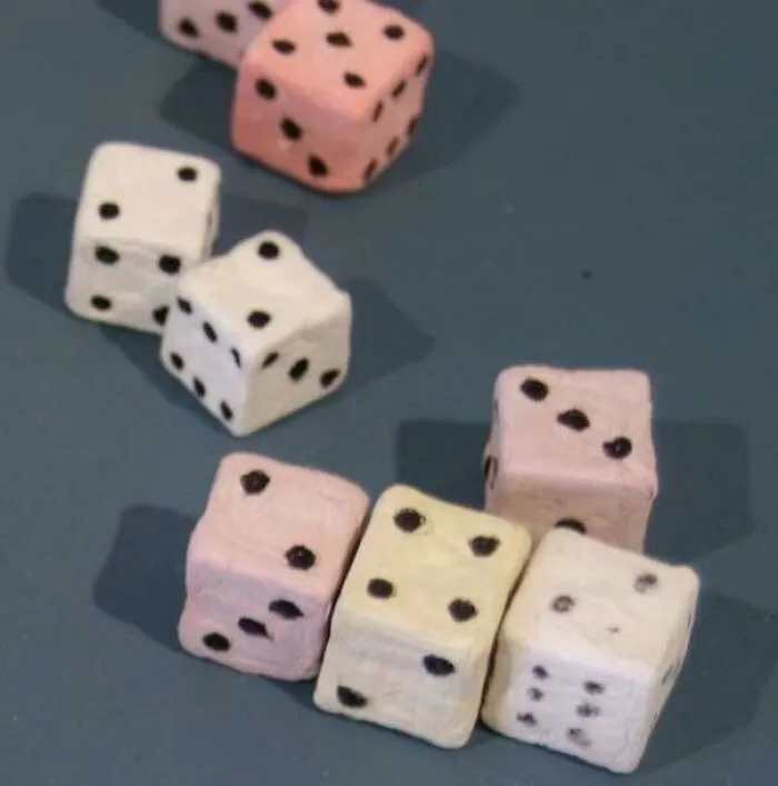 Toilet Paper Dice