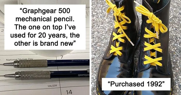 Buy It For Life: 40 Durable Products That Deliver No Matter How Old They Are (New Pics)