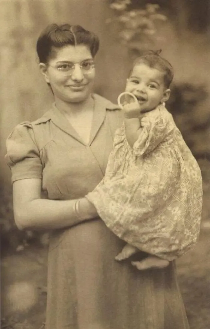 Freddie Mercury With His Mother, 1947