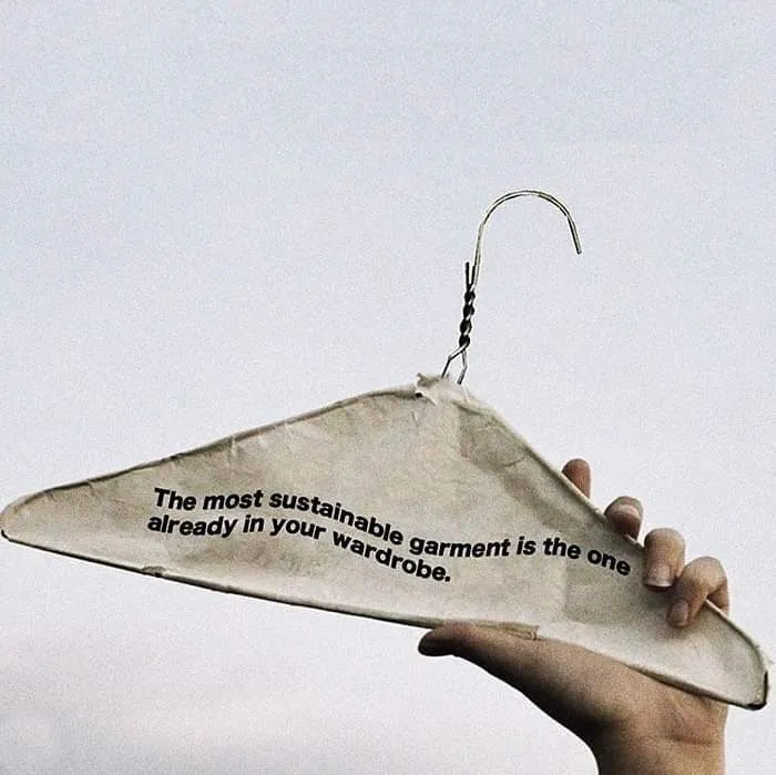 Sometimes That's Hard To Forget With All The Advertisements For Sustainable Clothing Brands