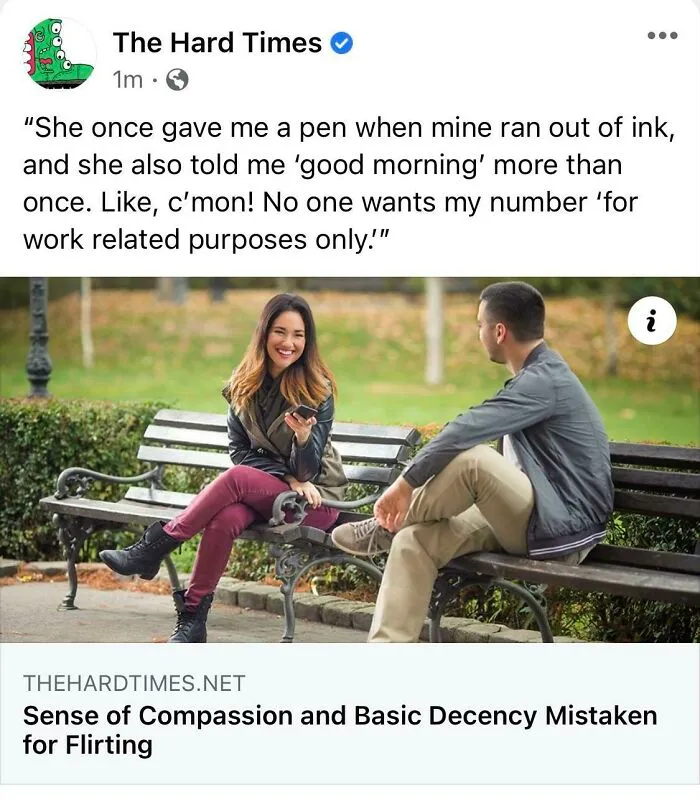 Saw This Post By The Hard Times And Immediately Thought Of This Sub