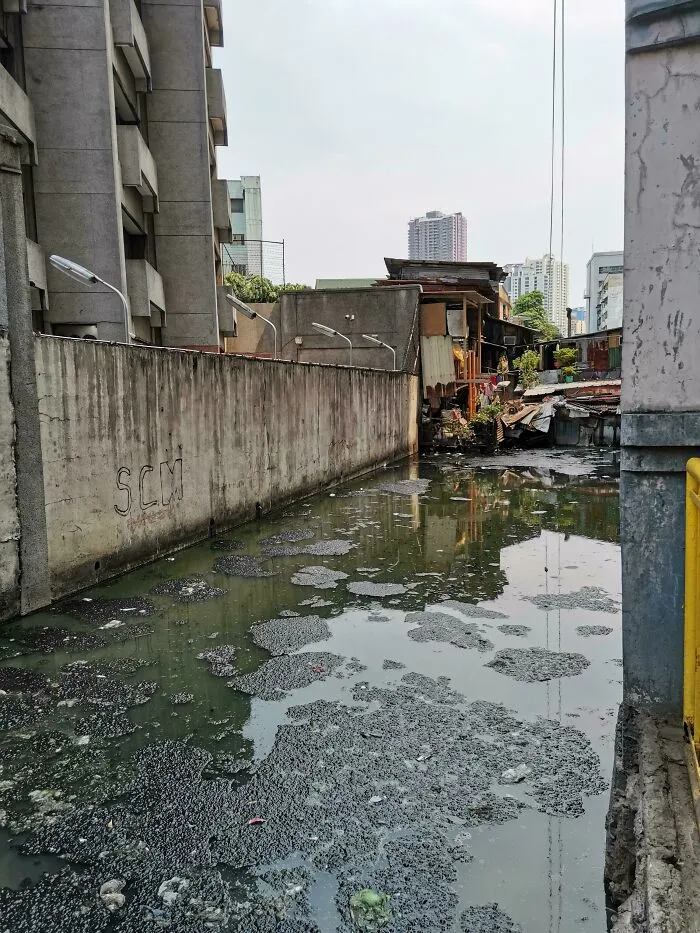 Disgusting Canal Near My Home In Manila. I Wish People Just Would Bother To Care How Our Environment Is Dying Fast 