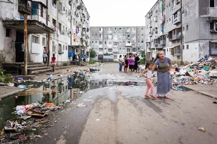 Ferentari, The Poorest Area Of Bucharest, Romania - Most Apartments Are Squatted And Have No Electricity, Hard To Believe This Is In The European Union