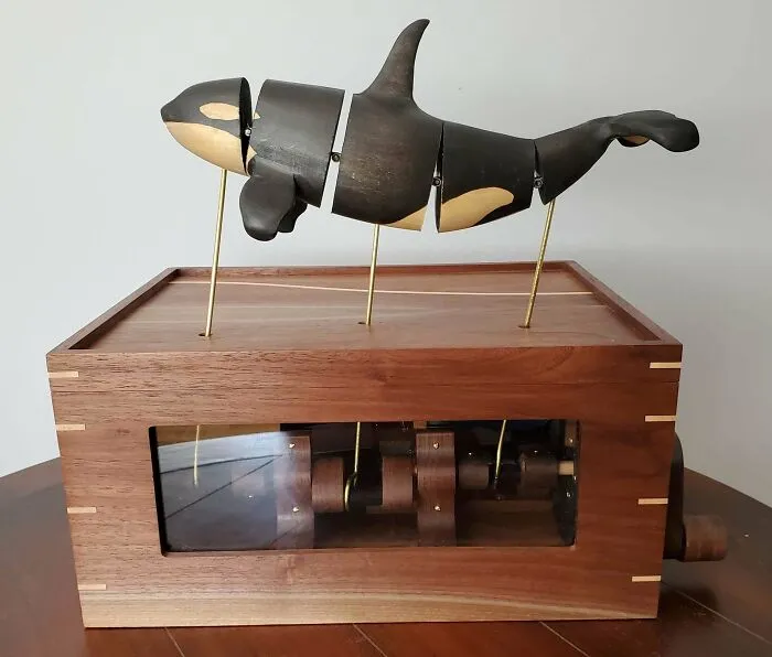 I Made This Orca Music Box