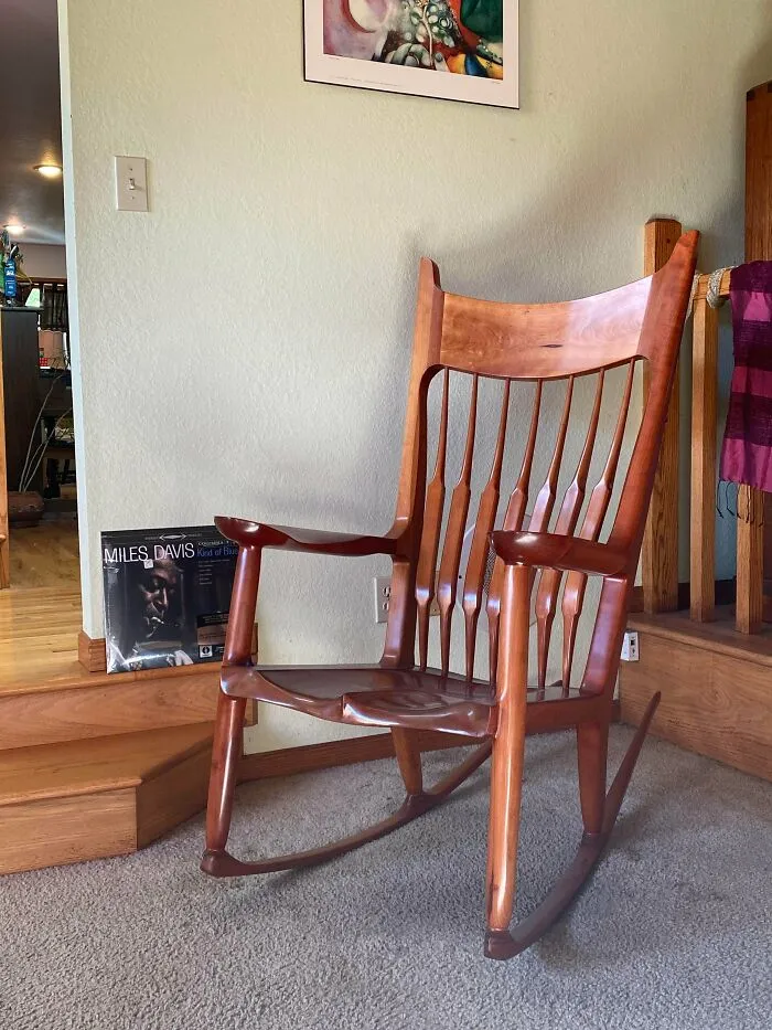 My Dad And I Built This Stuff Years Ago. I’m Housesitting Now For My Parents While My Dad Awaits A New Liver, So Naturally I’m Sitting On The Floor, In Tears, Photographing Everything More Chairs To Make, Dad