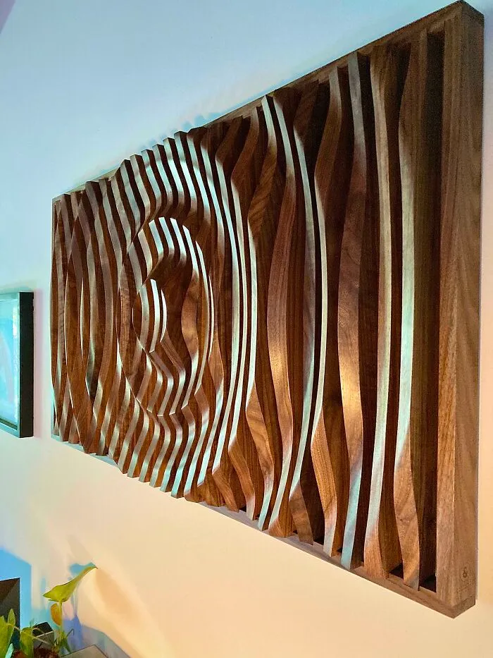 Thanks To You All, And Your Massive Love For My First Piece, I’ve Stuck With It. I’ve Refined My Process,so I Bit The Bullet And Built One Out Of Walnut