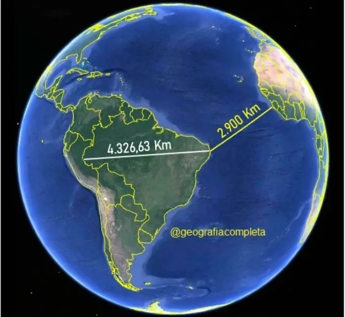 The Easternmost Point Of Brazil Is Closer To Africa Than To Its Westernmost Point