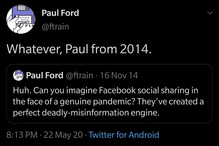 He Called It 6 Years Ahead Of Time