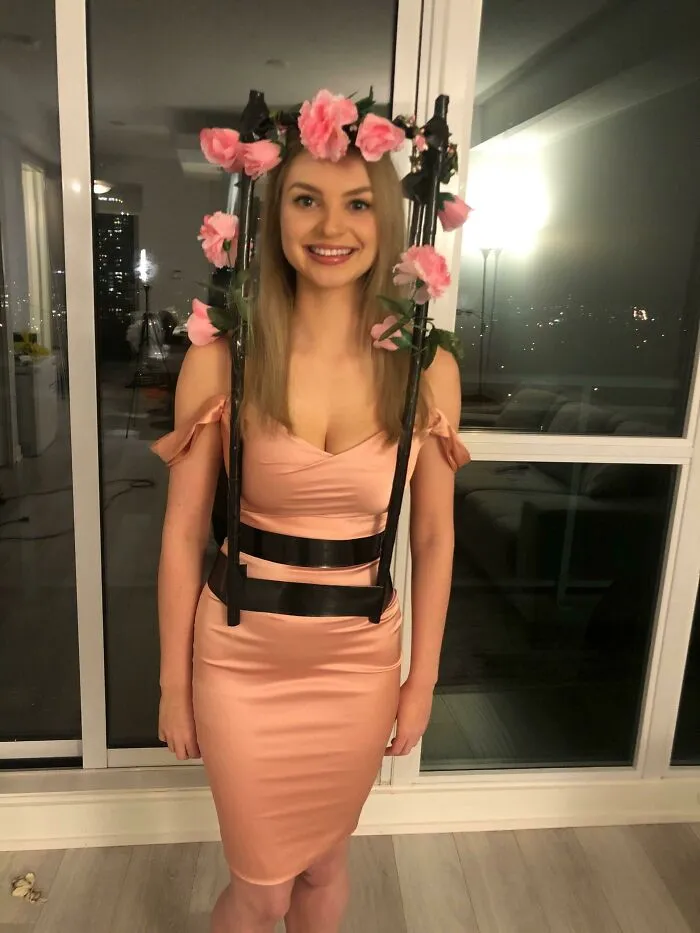 After Getting Hit By A Car This Year, I Thought This Was The Only Appropriate Costume For Halloween