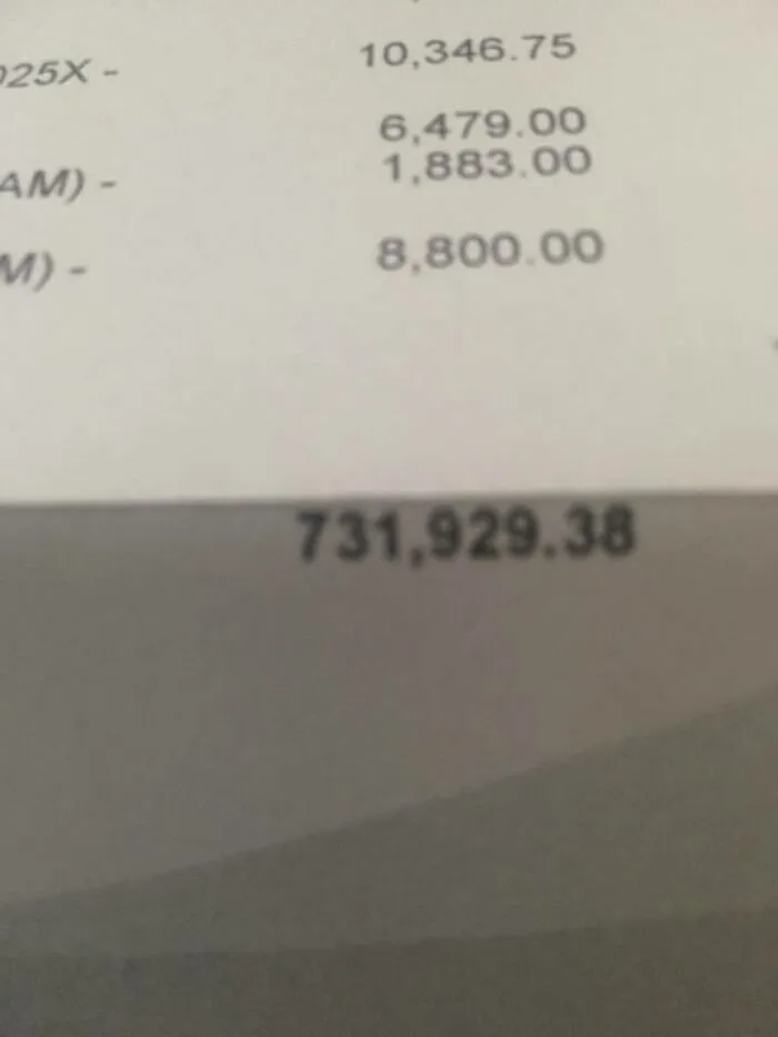 My Buddies Medical Bill For A Month-Long Stay In The Hospital After Being Hit By A Driver High On Heroin