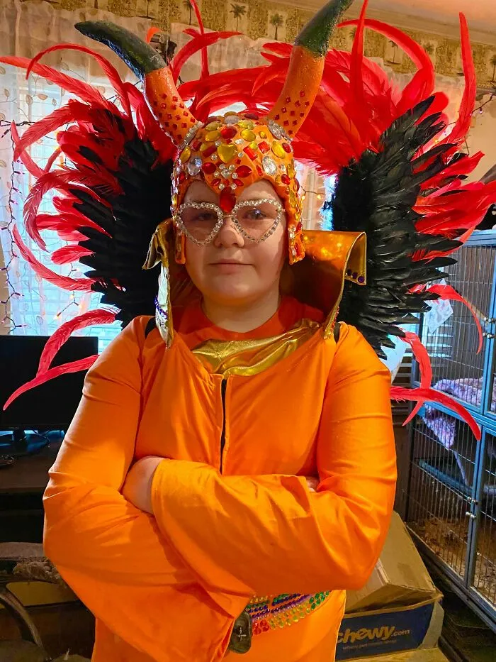 Mi hija de 11 años como Sir Elton John. El sábado por la noche está bien para asustar