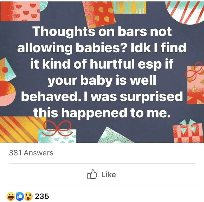 You Have A Baby... In A Bar...