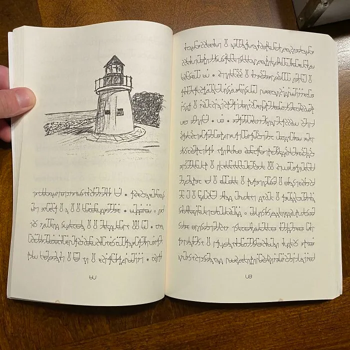 I Invented My Own Alphabet And Turned It Into A Font For A Book I Made!