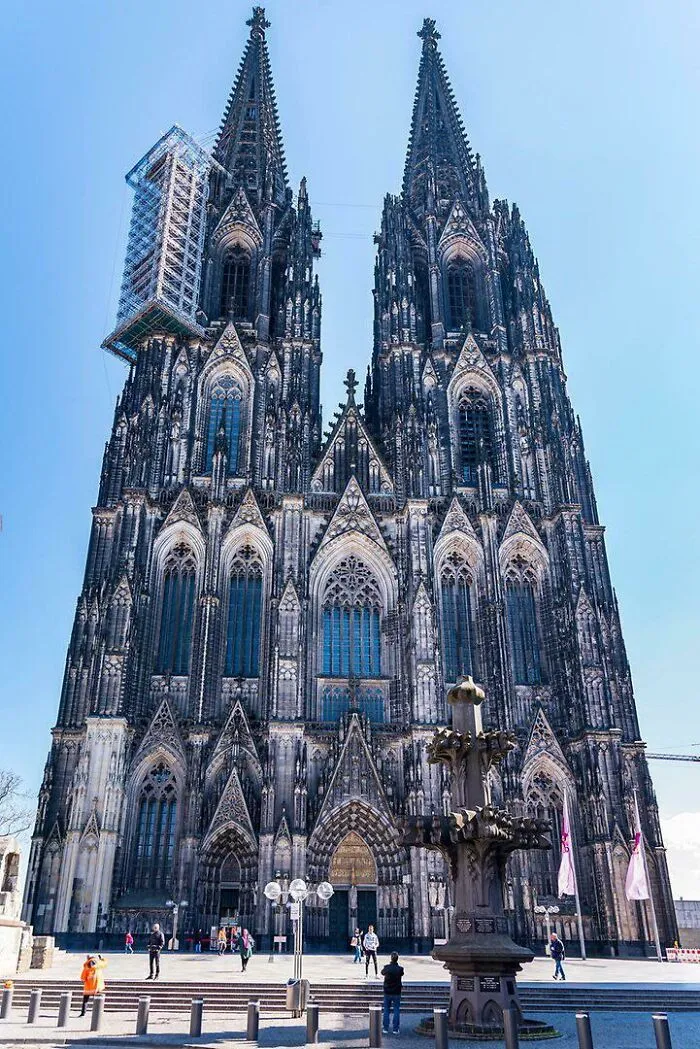 Cologne Cathedral. Masterpiece Of Gothic Architecture. Years Build : 1248 - 1880