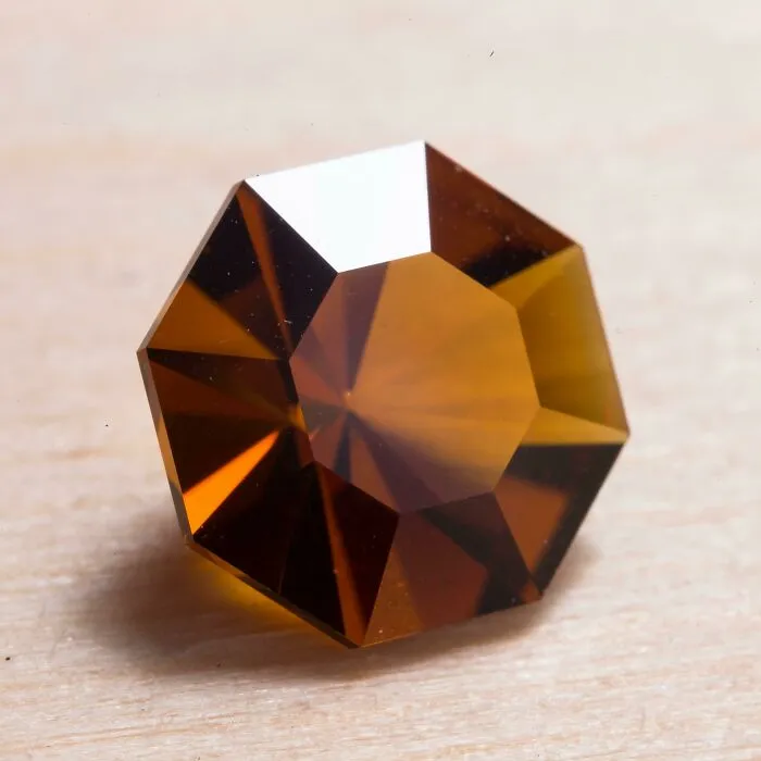 I Made A Gemstone From A Piece Of Glass From A Beer Bottle