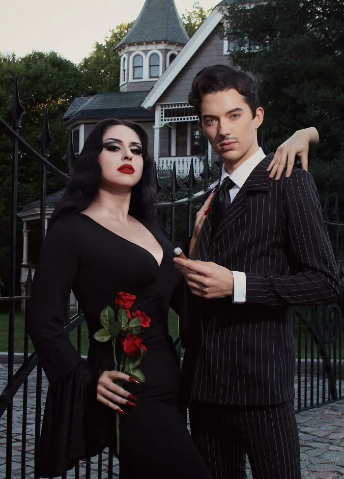 Morticia And Gomez