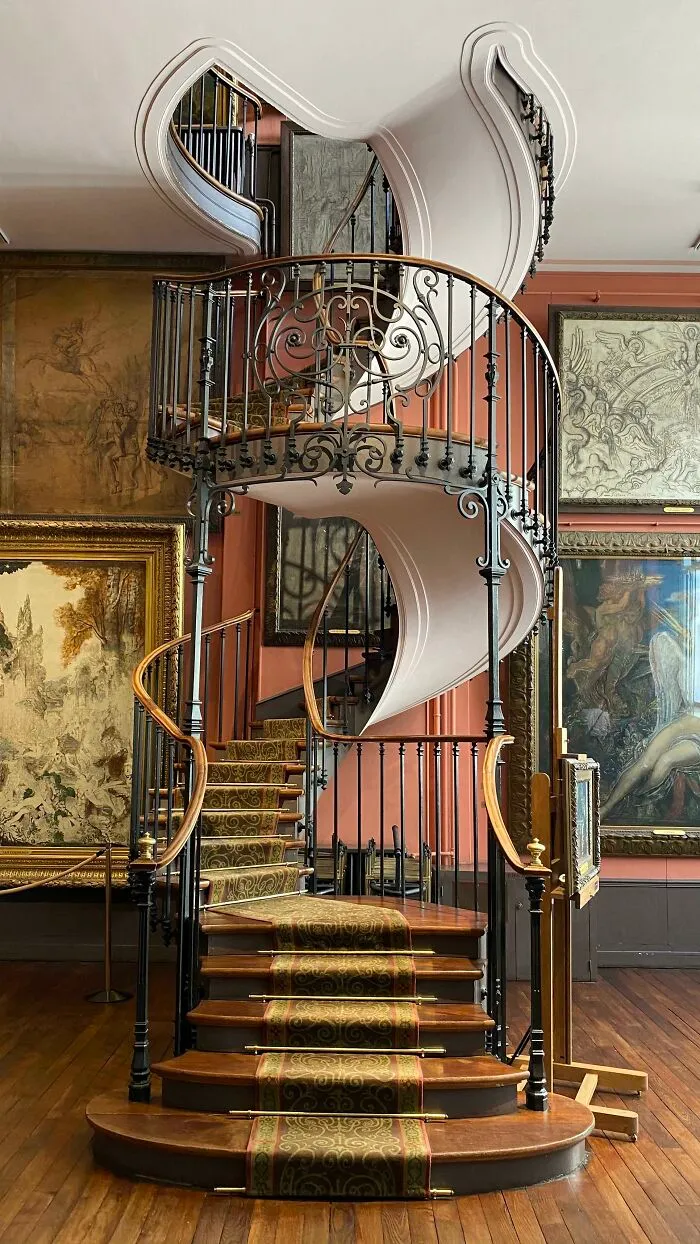 This Is One Of My Favorite Museum’s Stairs (Paris)