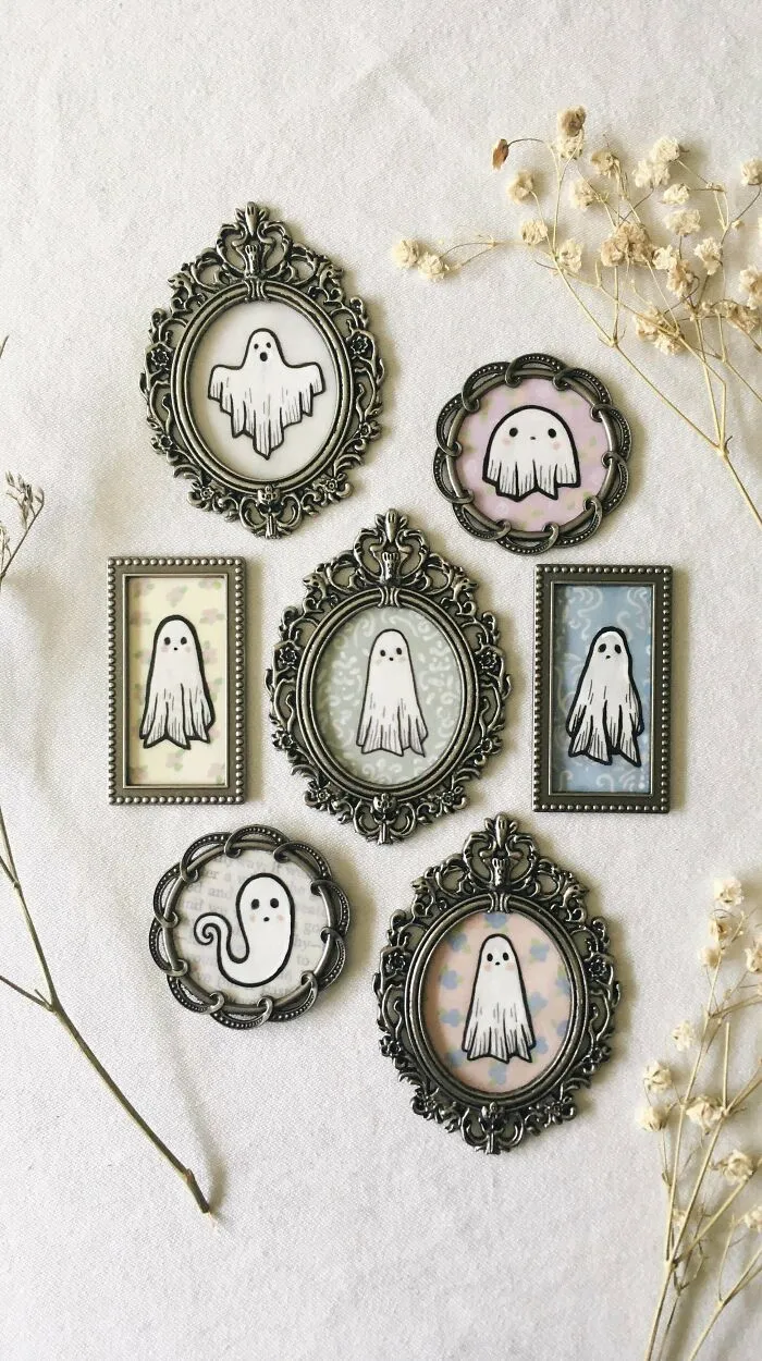 Thought You All Might Like Some Of My Ghost Art!