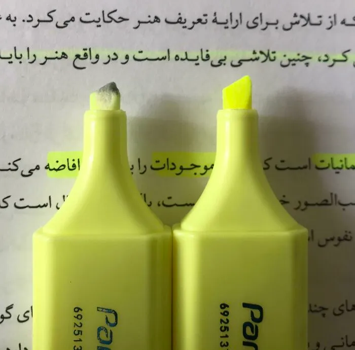 Does This Count? Highlighter After A Week Of Nonstop Studying