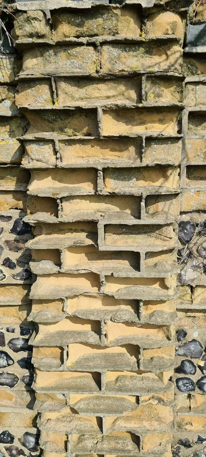 Brickwork By The Sea
