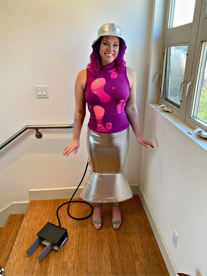 Got A Little Groovy This Year As A Lava Lamp