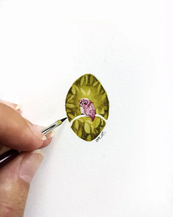 I Painted My First Owl 5 Years Ago, And Haven't Been Able To Stop Since (54 Pics)