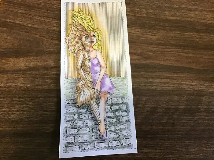 Half Wooden Lady