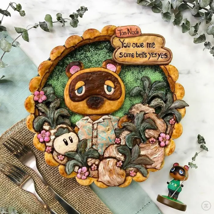Animal Crossing Pie
