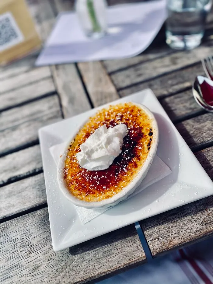 A Créme Brûlée That I Got From A Local Restaurant
