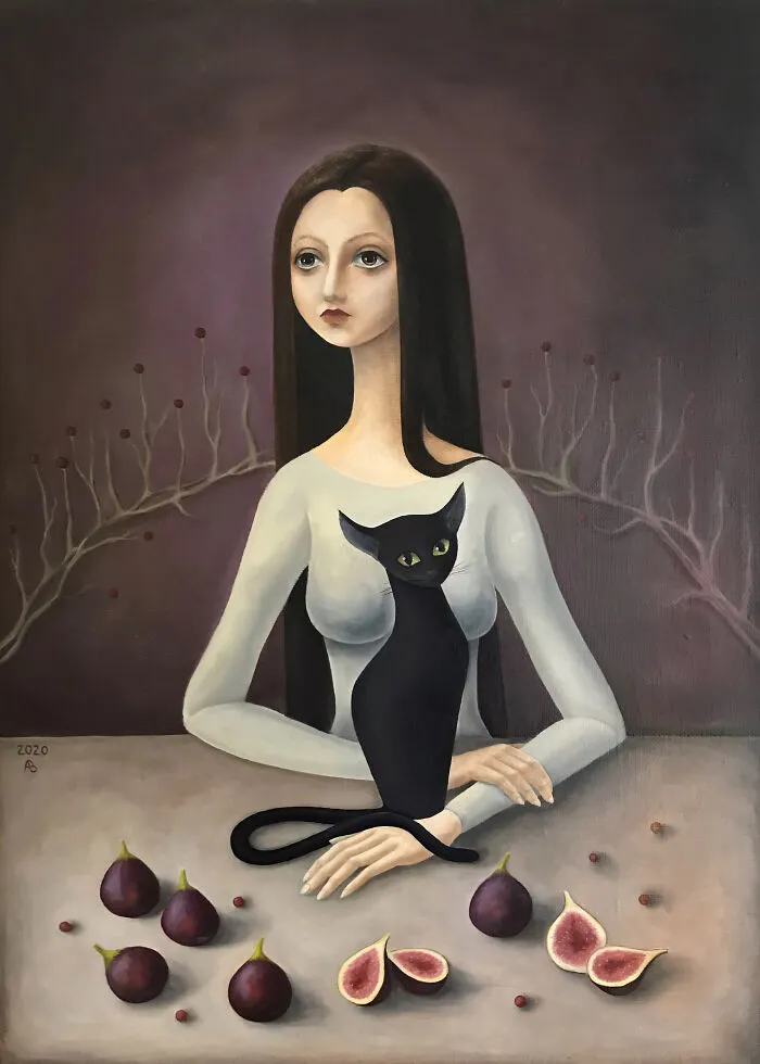 Self-Portrait With Figs