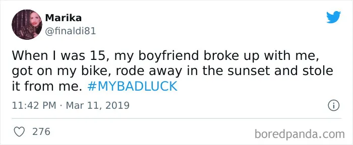 Jimmy Fallon Asked People To Share Their #BadLuck Moments, Here Are 40 Of The Funniest