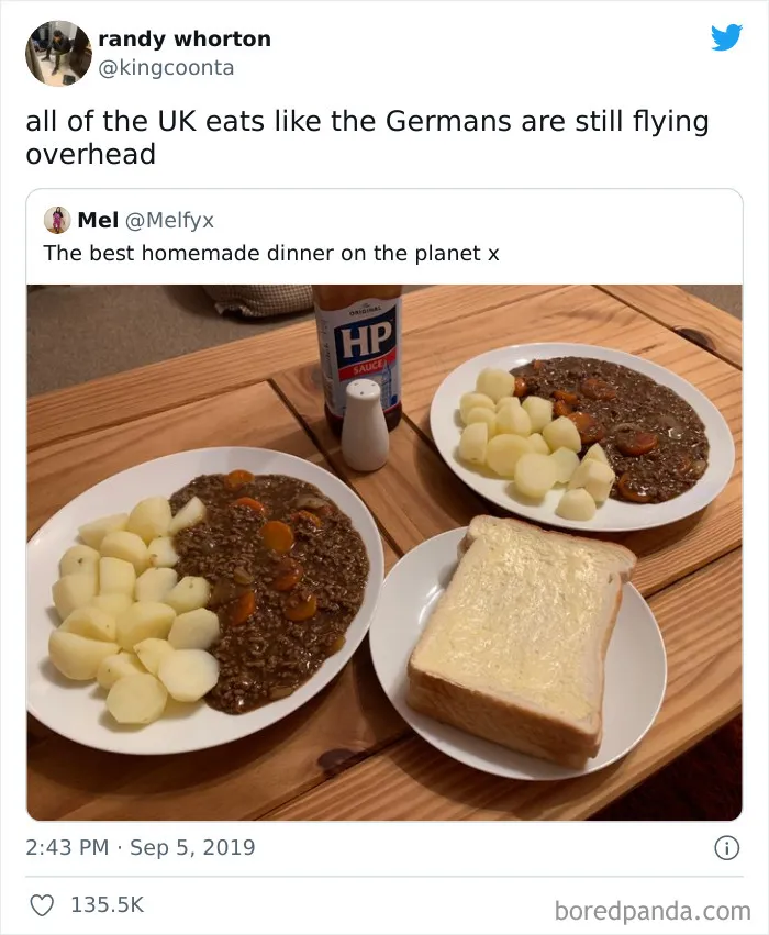 Not A Fan Of British Cuisine